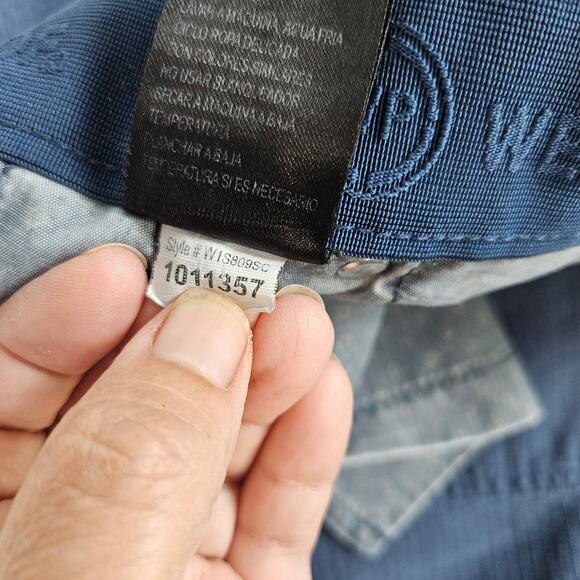 Weatherproof Men's Size 42 Blue Stretch Cargo Shorts Storm Blue Utility Casual - Picture 4 of 9